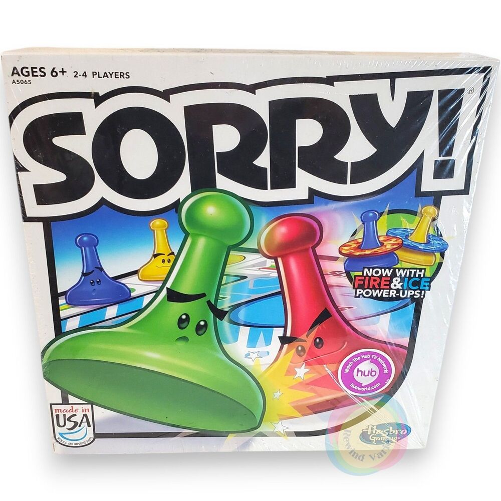 Brand New Sealed Sorry! Board Game 2013 Edition